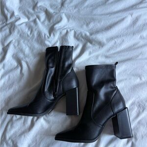 Call it spring  Black Ankle Boots